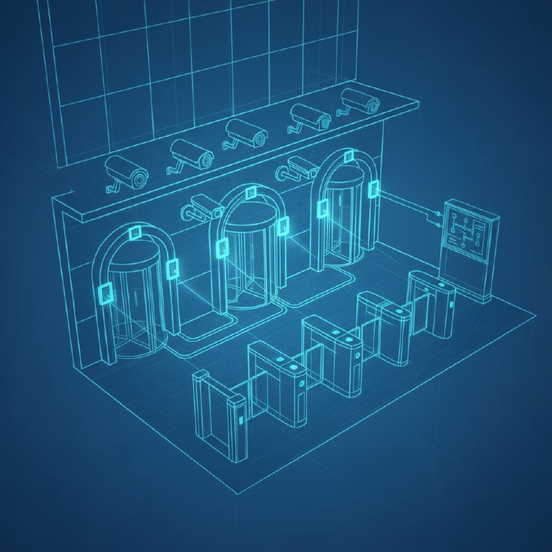 Проектирование Систем охраны входов (ВДС,СОВ)