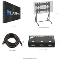Комплект видеостены Lateos VW2255F