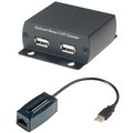 Full Speed USB удлинитель клавиатуры и мыши KM03 по кабелю CAT5 UTP до 300 м
