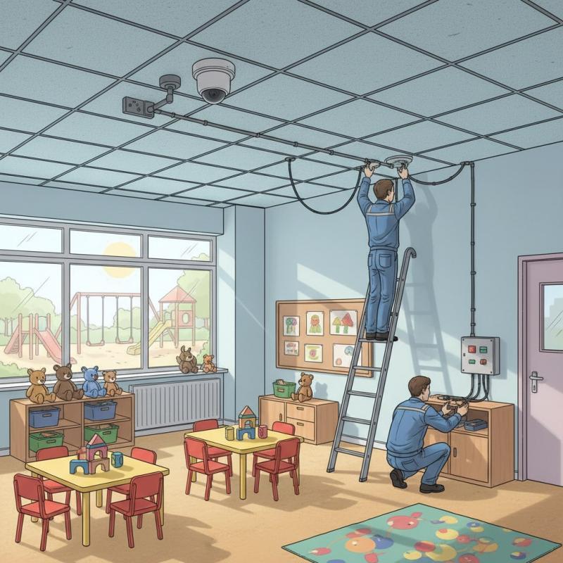 Установить видеонаблюдение в детском саду заказать в Иркутске, цена, интернет магазин cameralook