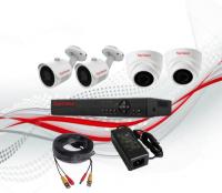 Комплект видеонаблюдения комбинированный 2+2 5МР